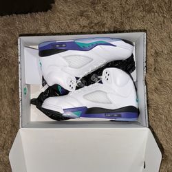 Jordan 5 Retro Grape 2025) Size 10.5 Men New 
