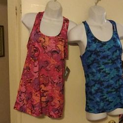 Two New Reebok exercise tops Size Small. Both For Only $18