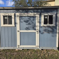 Blue Tough Shed