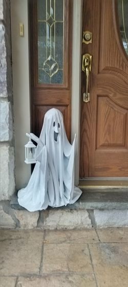 Concrete Halloween Ghosts Statue 