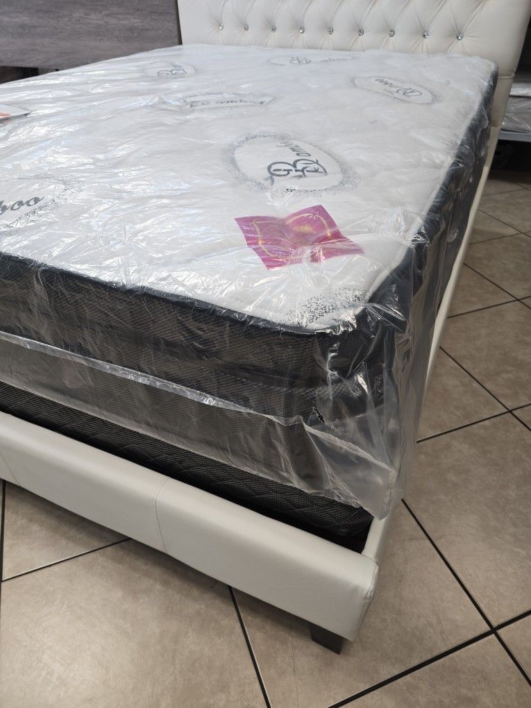12 " Thick QUEEN SET PILLOWTOP $249