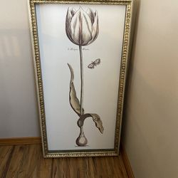 Wall Art The Crosley Archives “The White Tulip”