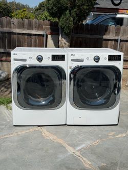 XXL washer and gas dryer
