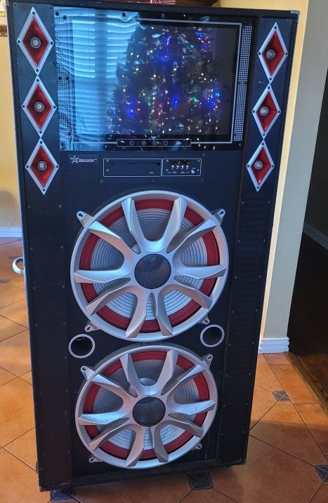 Bosina Para Fiestas Con Cd,Bluetooth And Radio