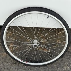 Like New Front Bicycle Wheel 700c With Tube And Tire. 