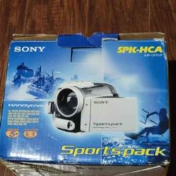 Sony Sports Pack SPK-HCA Underwater Camcorder Housing with instructions and box