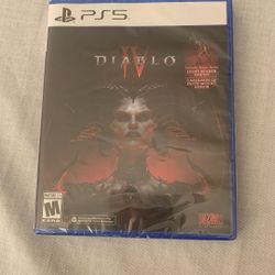 Diablo IV PS5 – Brand New Sealed w/ Bonus Mount & Armor DLC