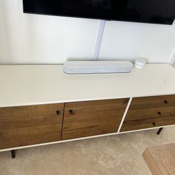 West Elm Reclaimed Wood & Lacquer Media Console