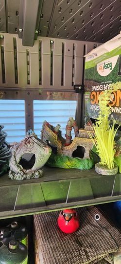 Aquarium decorations $10 ALL 3