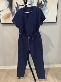 JAANUU scrubs Top & Bottom Set