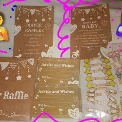 Baby Shower Raffle And Games