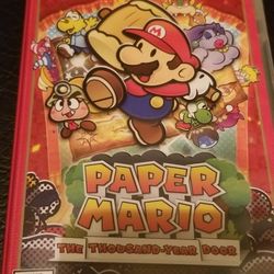 Paper Mario Thousand Year Door Nintendo switch