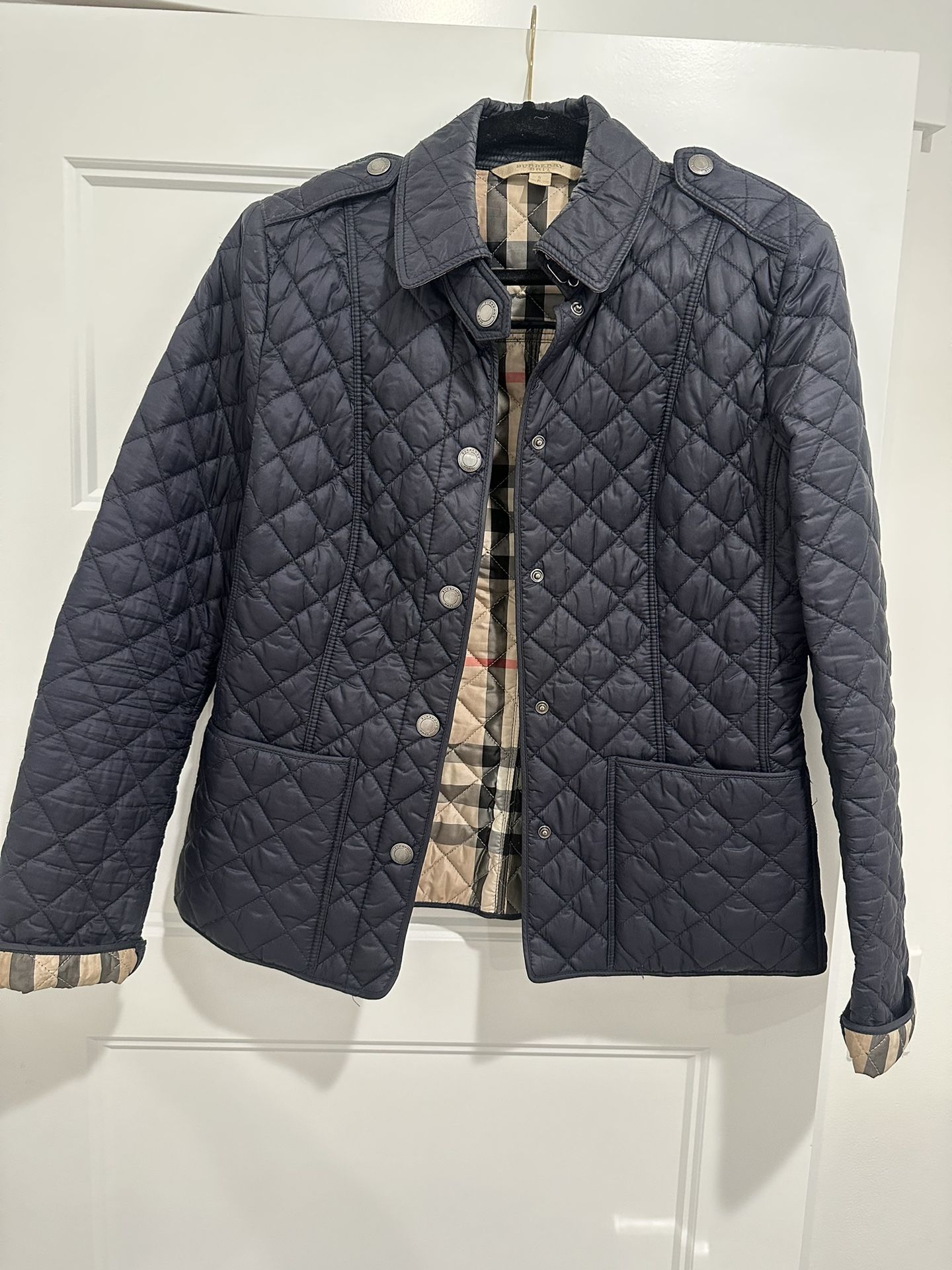 Burberry brit Lightweight Jacket Size Small Like New 300 Bucks