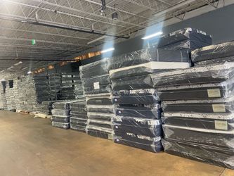 Queen Mattress ( Double Sided) With Free Box Spring - Free Delivery 🚚 Today