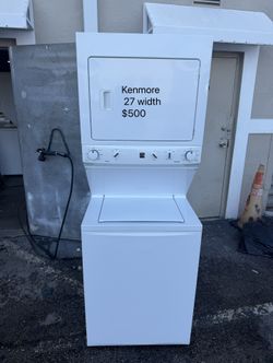 Kenmore Stackable Washer Dryer