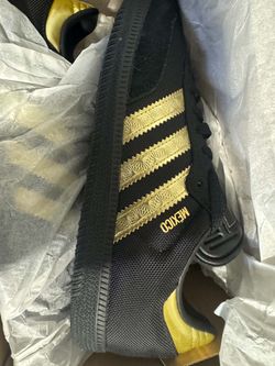 Adidas Samba Mexico Black Gold Sneakers