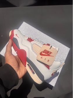 Size 8 - Nigel Sylvester x Jordan 4 Retro Brick After Brick IQ8055-100