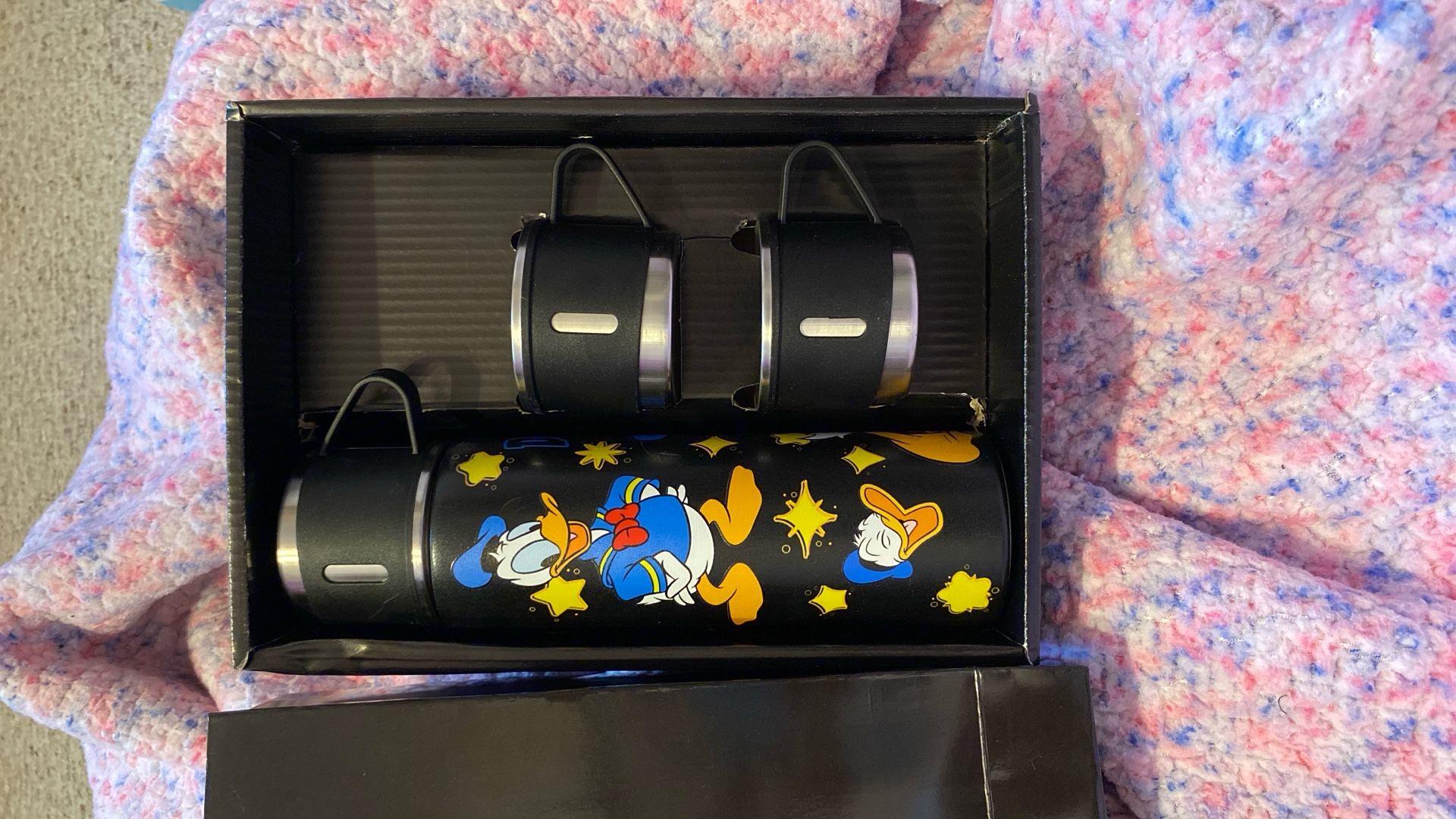 Donald Duck Vacuum Flask Set