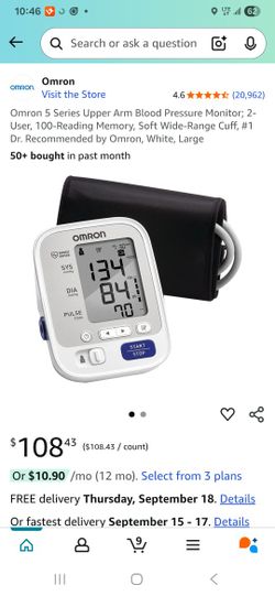 Omron Blood Pressure Monitor