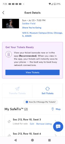 Beyonce Jul 23rd Sec 213 Row 10