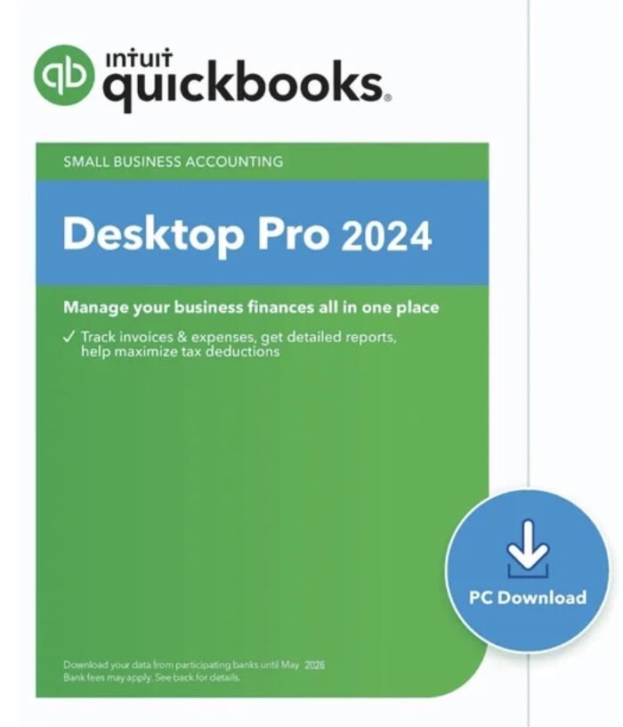 Intuit Quickbooks Pro 2024 NO DVD