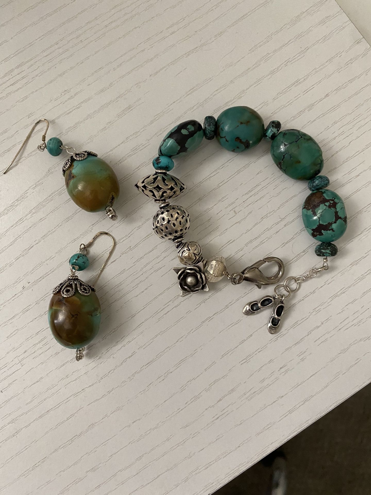 Turquoise /Silver Bracelet