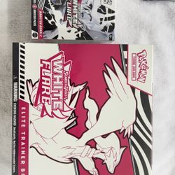 ETB white Flare + Booster Bundle —- Combo