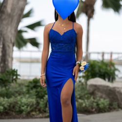 Blue Prom Dress