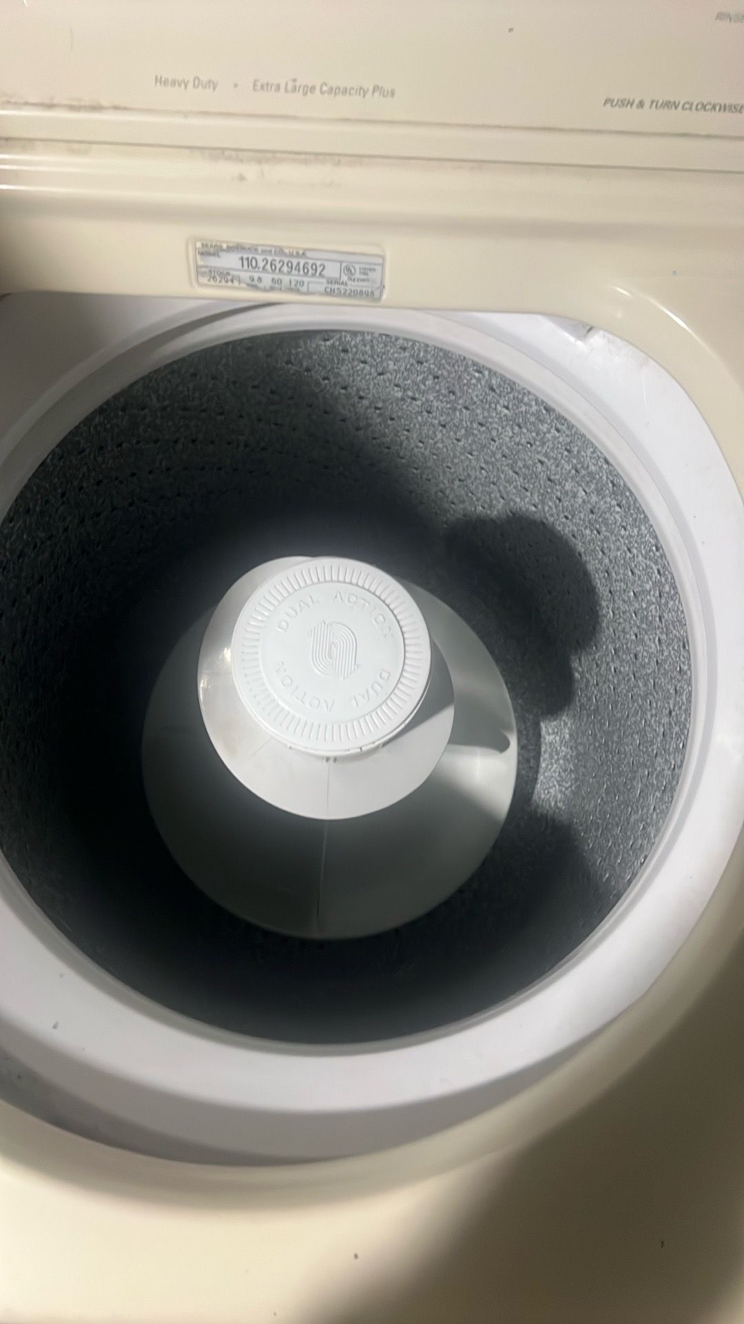 Washer and dryer