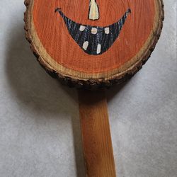 AUTUMN / HOLLOWEEN PUMPKIN WOODEN YARD DECOR