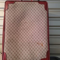 Ralph Lauren Red Suitcase Big Luggage Airport