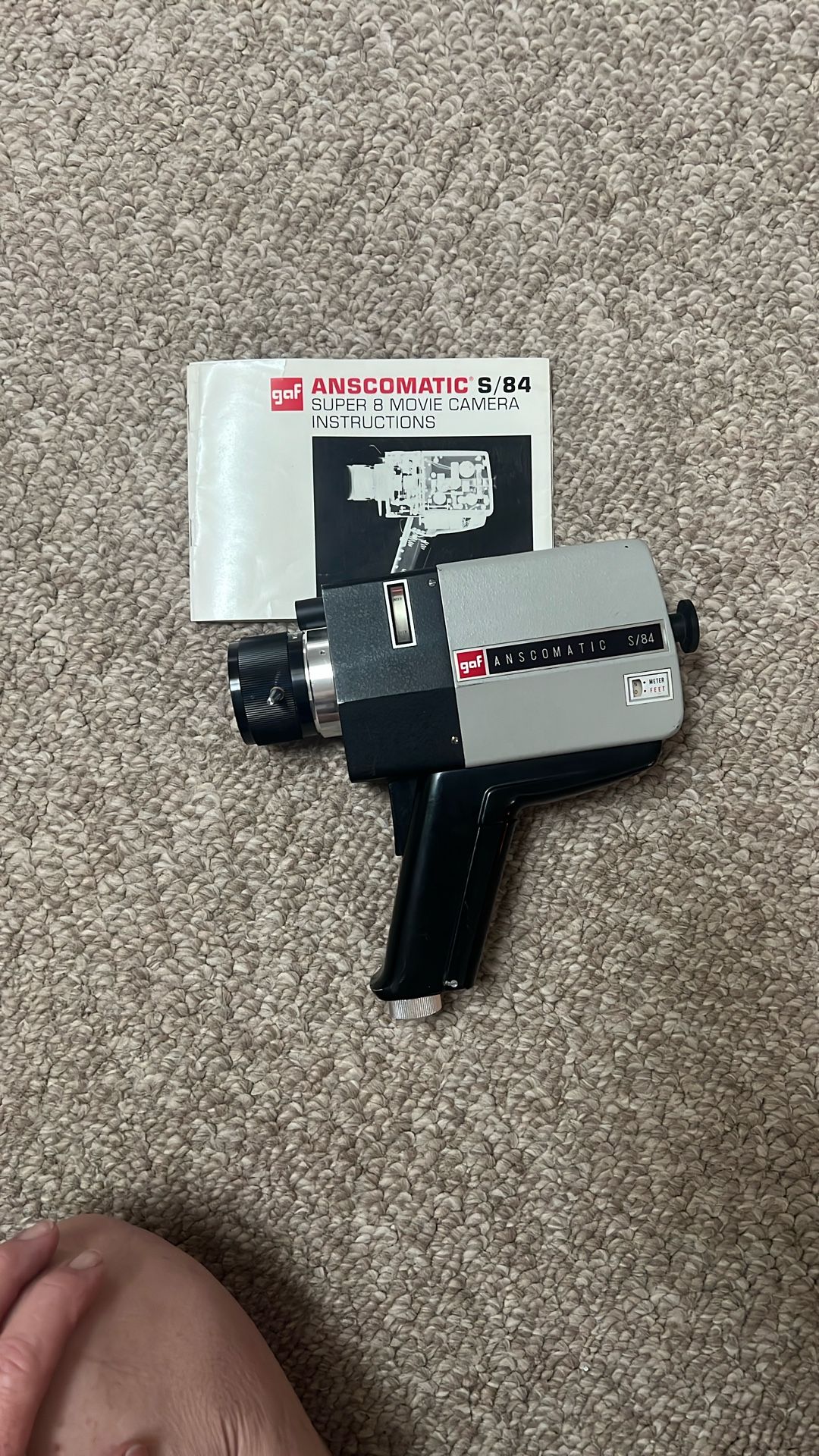 Anscomatic  movie camera vintage