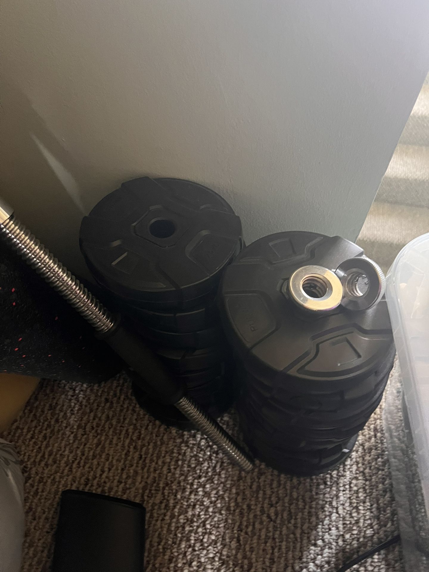 Bench Bar With Weights
