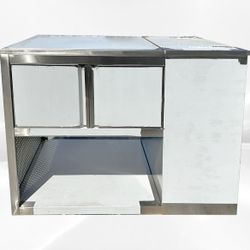 Food Vending Trailer 2-sided door opening TRLP3