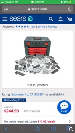 Craftsman tool set