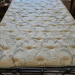 Queen Bed With Frame (Like New)