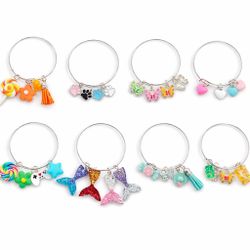  	•	Handmade Charm Bracelets – Cute & Colorful 💕