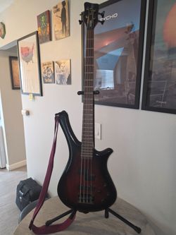 Warwick Rock Bass with Strap and Case