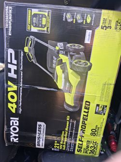 Ryobi 163cc Self Propelled Mower