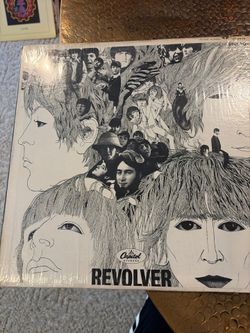 The Beatles - Revolver Vinyl LP (1966) Original US Capitol Mono-to-Stereo IN SHRINK VG+