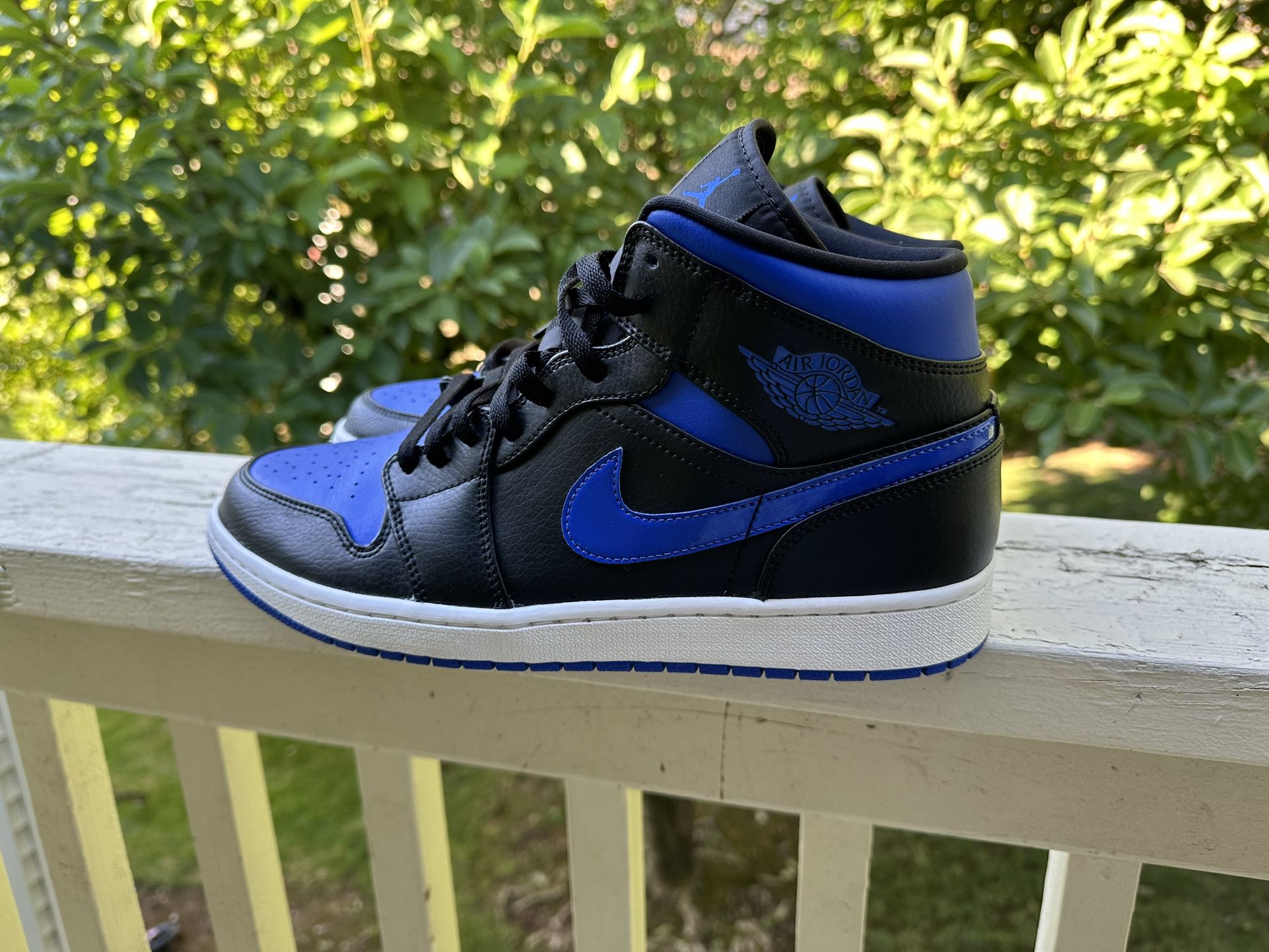 Jordan 1 Mid Royal Blue Sz 12
