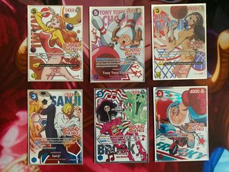 One Piece TCG Round One Promo Card Lot