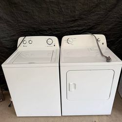 Amana washer and electric dryer
