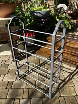 KEPLIN 5 Tier Shoe Rack: 19.5”W  x 8”D  x 31”H