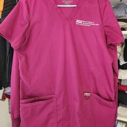 ASU Nursing Scrub Top