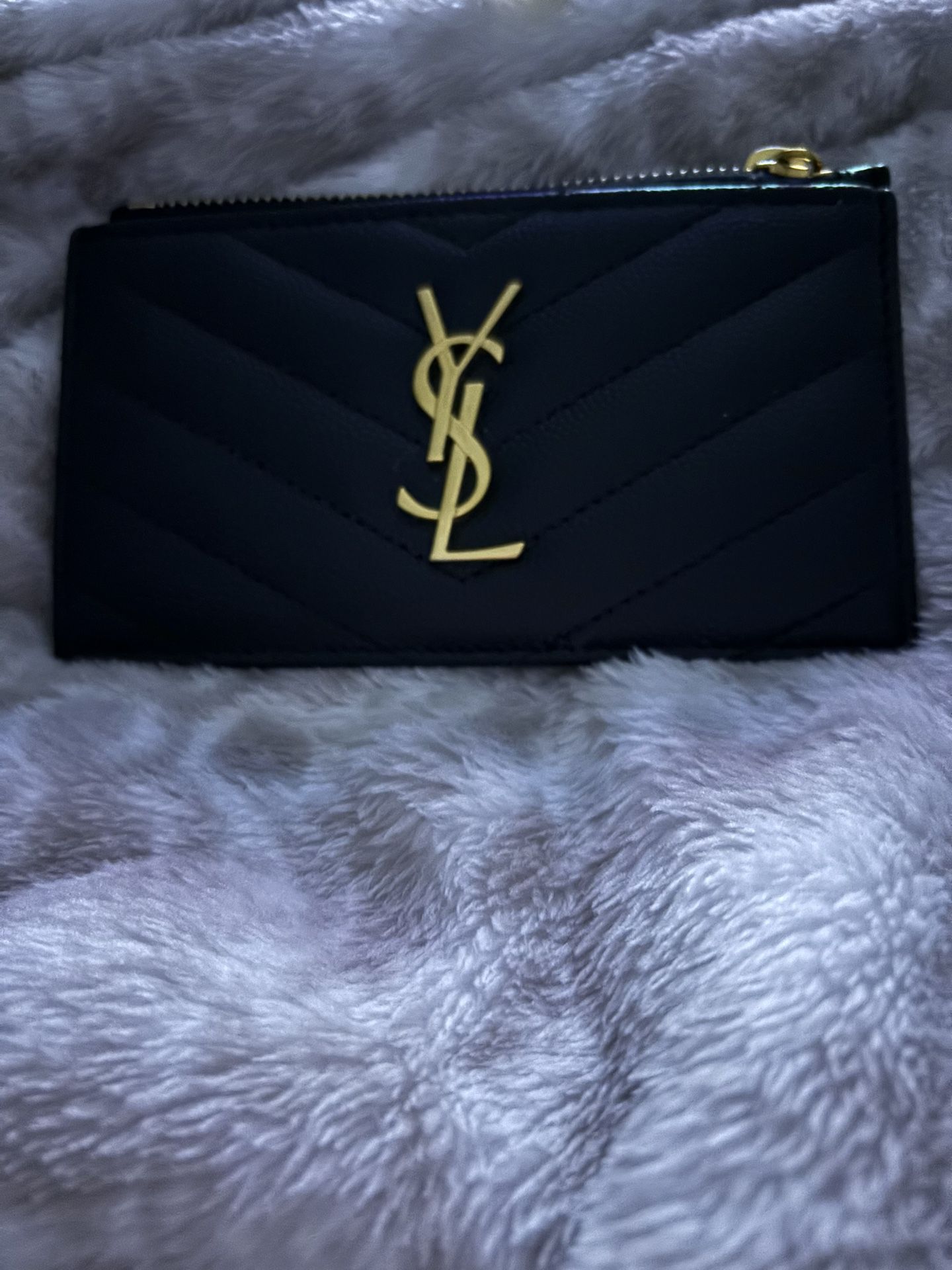 Authentic YSL Card Case 