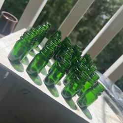 10ML Green Glass Bottles 