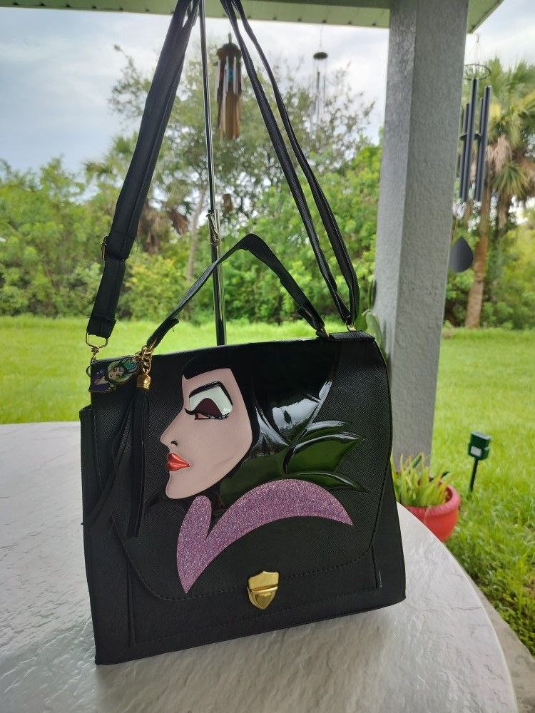 Maleficent 3D Design Purse Bag/Backpack