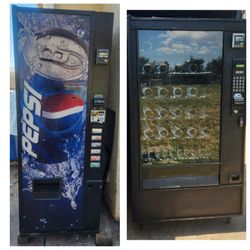 Combo Vending Machines +Credit Card Reader 