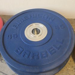 American Barbell Olympic Rubber Bumper Plates